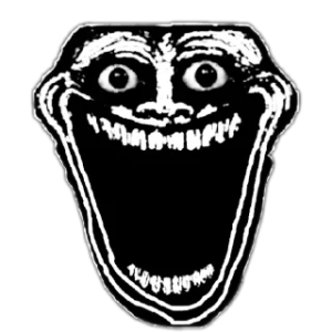 Стикеры trollface creepy