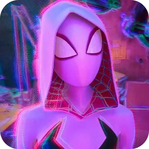 Стикеры для телеграмм и Whatsapp Spider Gwen ➩ @Earth928B