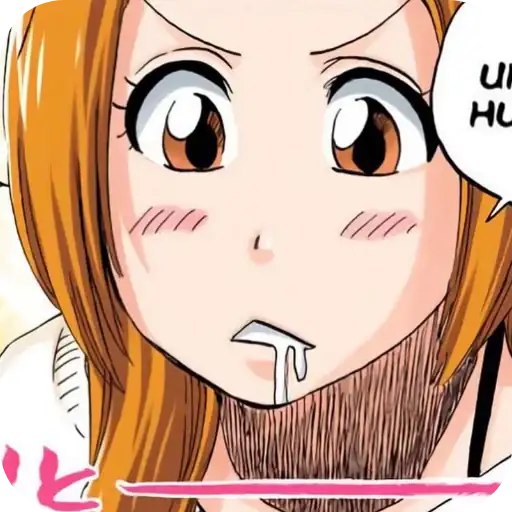 Стикеры для телеграмм и Whatsapp Orihime @Earth928B