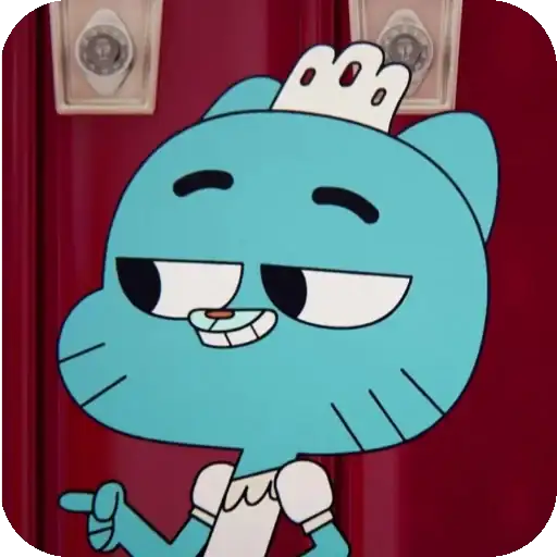 Стикеры для телеграмм и Whatsapp Gumball @Earth928B