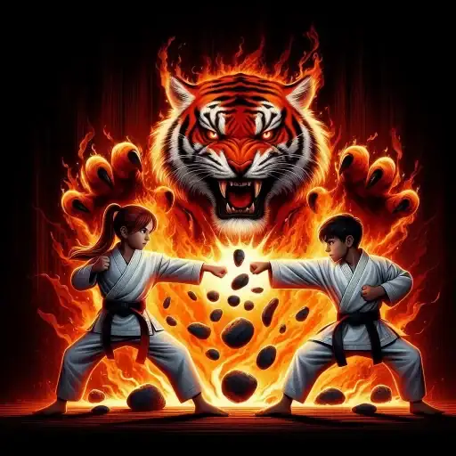 Стикеры для телеграмм и Whatsapp Karate @english_world_chatting