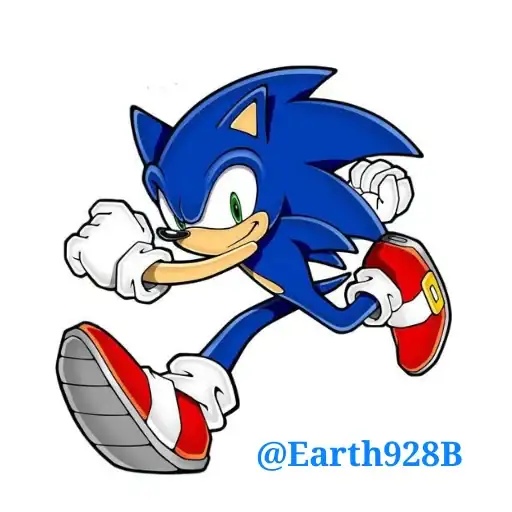 Стикеры для телеграмм и Whatsapp Sonic @Earth928B