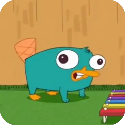 Стикеры для телеграмм и Whatsapp Perry the Platypus @Earth928B