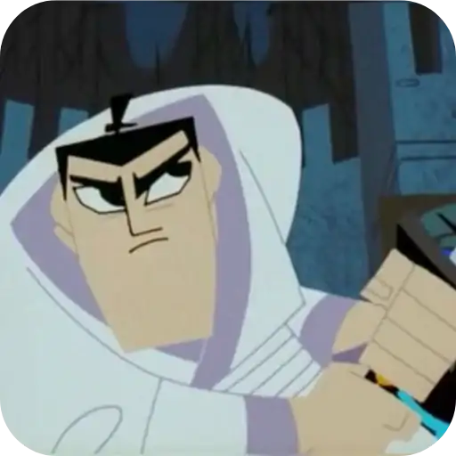 Стикеры для телеграмм и Whatsapp Samurai Jack @Earth928B