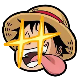 Emoji для телеграмм и Whatsapp Набор Emoji One Piece HD