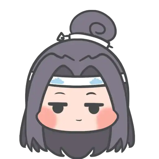 Стикеры для телеграмм и Whatsapp Modaozushi emoji by Limeizuan