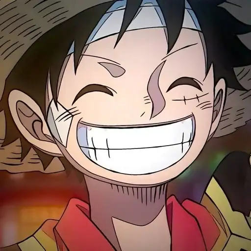 Стикеры для телеграмм и Whatsapp Luffy ➩ @Earth928B