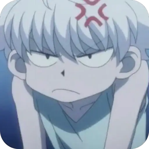 Стикеры для телеграмм и Whatsapp Killua Zoldyck @Earth928B