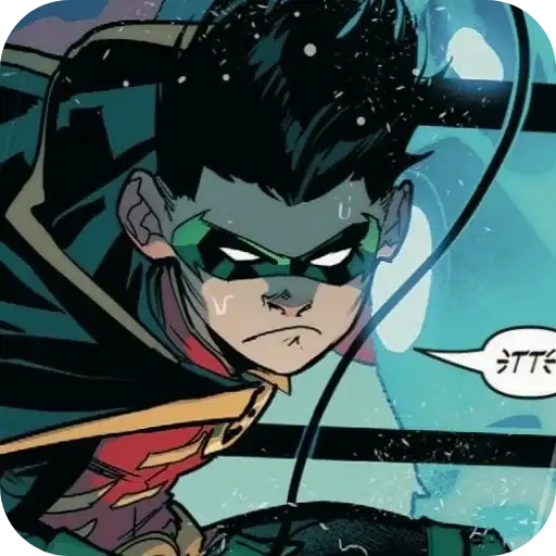 Стикеры для телеграмм и Whatsapp Damian Wayne ➩ @Earth928B