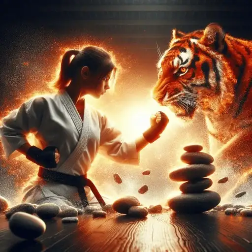 Стикеры для телеграмм и Whatsapp Karate @english_world_chatting