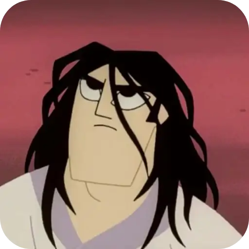 Стикеры для телеграмм и Whatsapp Samurai Jack @Earth928B