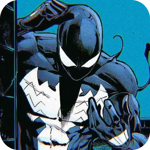 Стикеры для телеграмм и Whatsapp Symbiote Spider @Earth928B