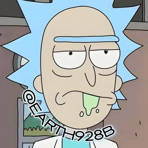 Стикеры для телеграмм и Whatsapp Rick ➩ @Earth928B