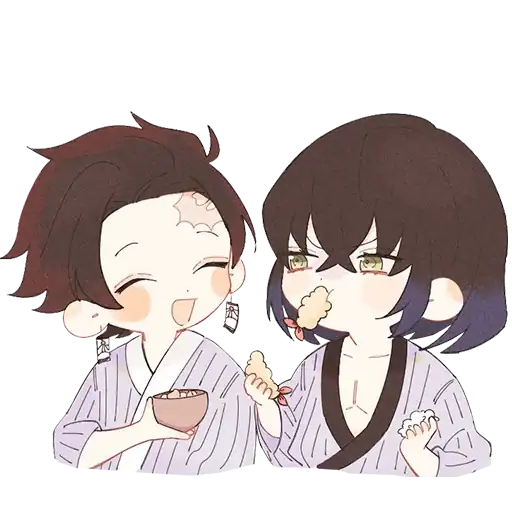 Стикеры для телеграмм и Whatsapp Kimetsu No Yaiba [@TodorokiShouto]