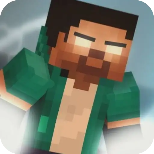 Стикеры для телеграмм и Whatsapp Herobrine @Earth928B