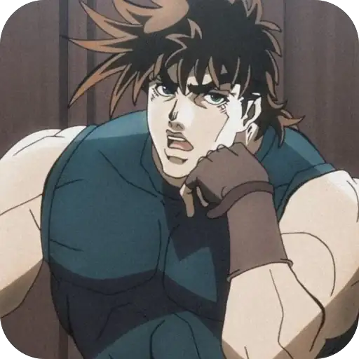 Стикеры для телеграмм и Whatsapp Joseph Joestar @Earth928B