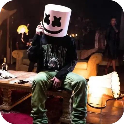 Стикеры для телеграмм и Whatsapp Marshmello ➩ @Earth928B