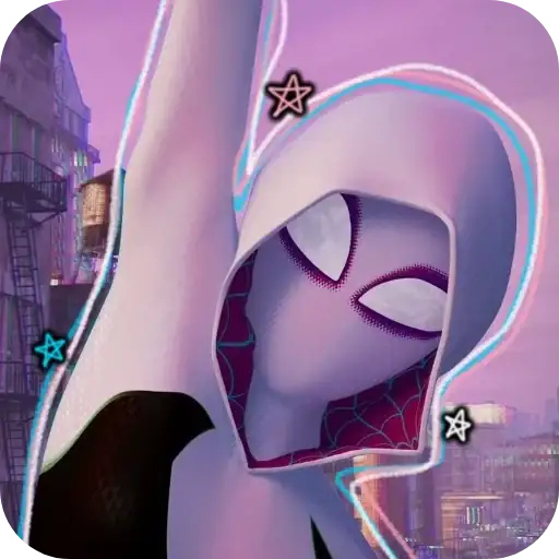 Стикеры для телеграмм и Whatsapp Spider Gwen ➩ @Earth928B