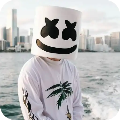 Стикеры для телеграмм и Whatsapp Marshmello ➩ @Earth928B