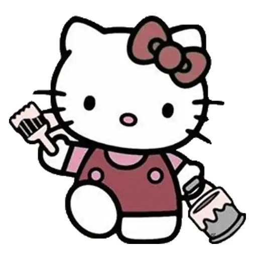 Стикеры для телеграмм и Whatsapp Hello Kitty