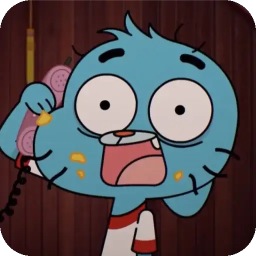 Стикеры для телеграмм и Whatsapp Gumball @Earth928B