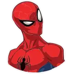 Emoji для телеграмм и Whatsapp Набор Emoji Marvel Spider Man