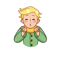 Emoji для телеграмм и Whatsapp Набор Emoji Little Prince