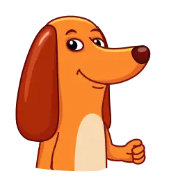 Emoji для телеграмм и Whatsapp Набор Emoji Salchicha Dog