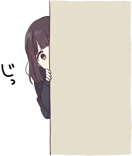Стикеры для телеграмм и Whatsapp Menhera-chan.