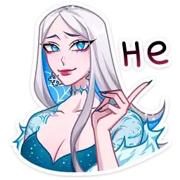 заснеженные стикеры.