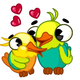 Emoji для телеграмм и Whatsapp Набор Emoji Paradise Bird