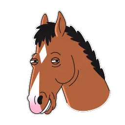 Emoji для телеграмм и Whatsapp Набор Emoji BoJack Horseman