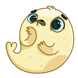 Emoji для телеграмм и Whatsapp Набор Emoji Polar Pup