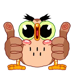 Emoji для телеграмм и Whatsapp Набор Emoji Wally the Owl
