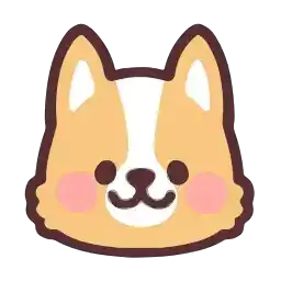 Стикеры для Телеграм и Whatsapp Набор Emoji fluffy corgi