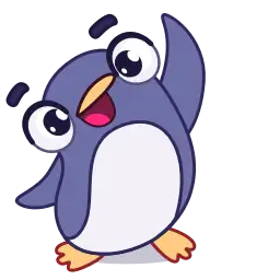 Emoji для телеграмм и Whatsapp Набор Emoji Penguin