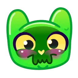 Emoji для телеграмм и Whatsapp Набор Emoji Slippery Cat Emoji